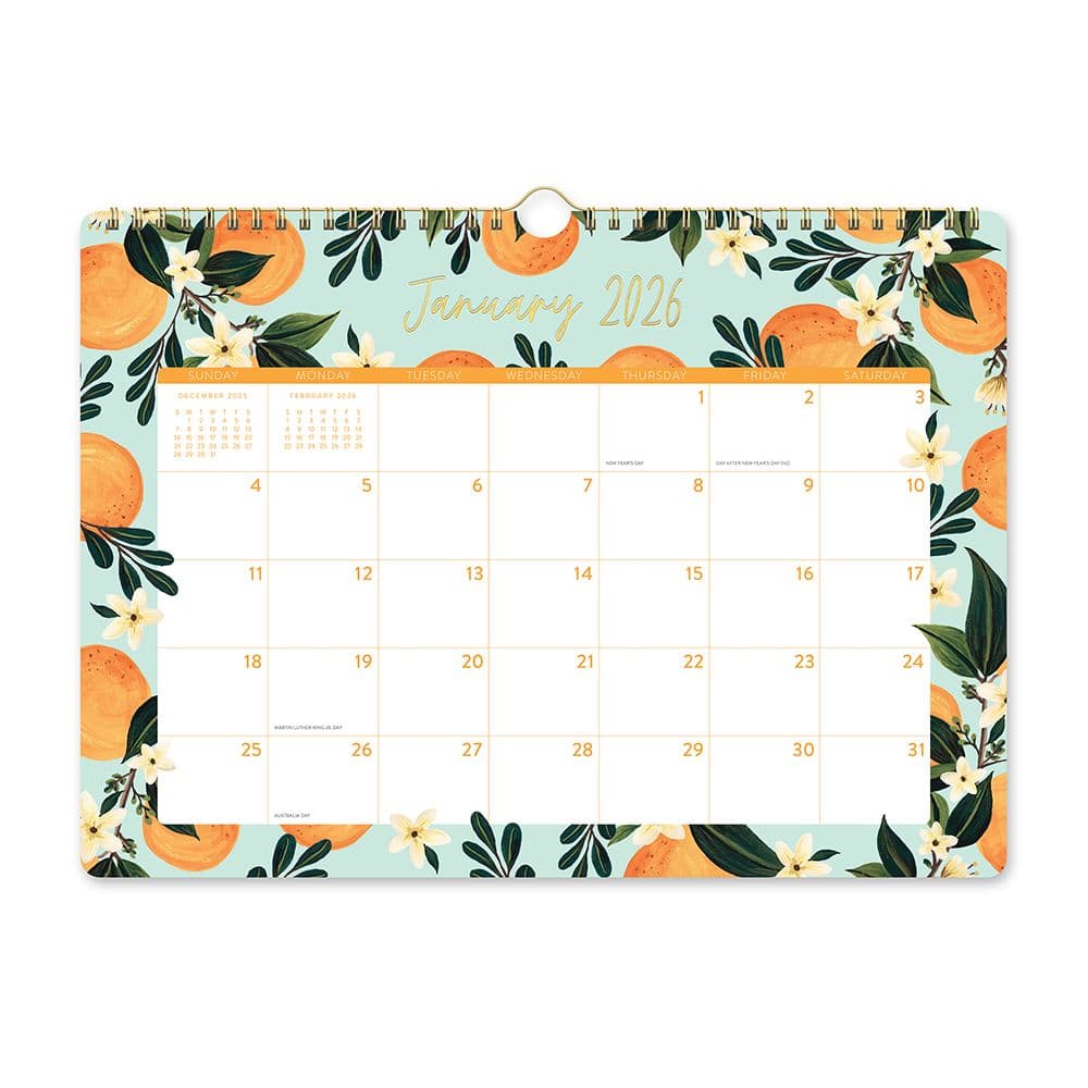 Fruit and Flora Deluxe 2026 Wall Calendar Third Alternate Image