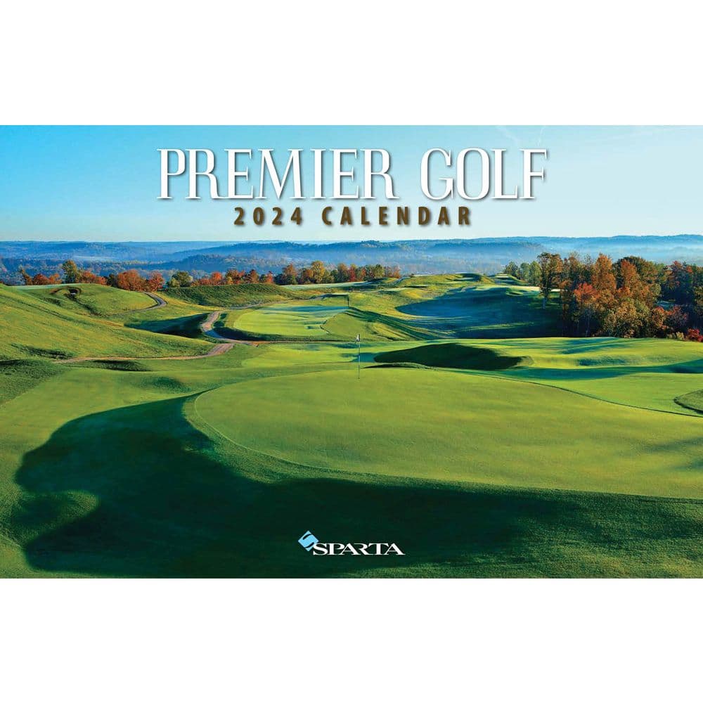 Golf Premier Deluxe 2024 Wall Calendar