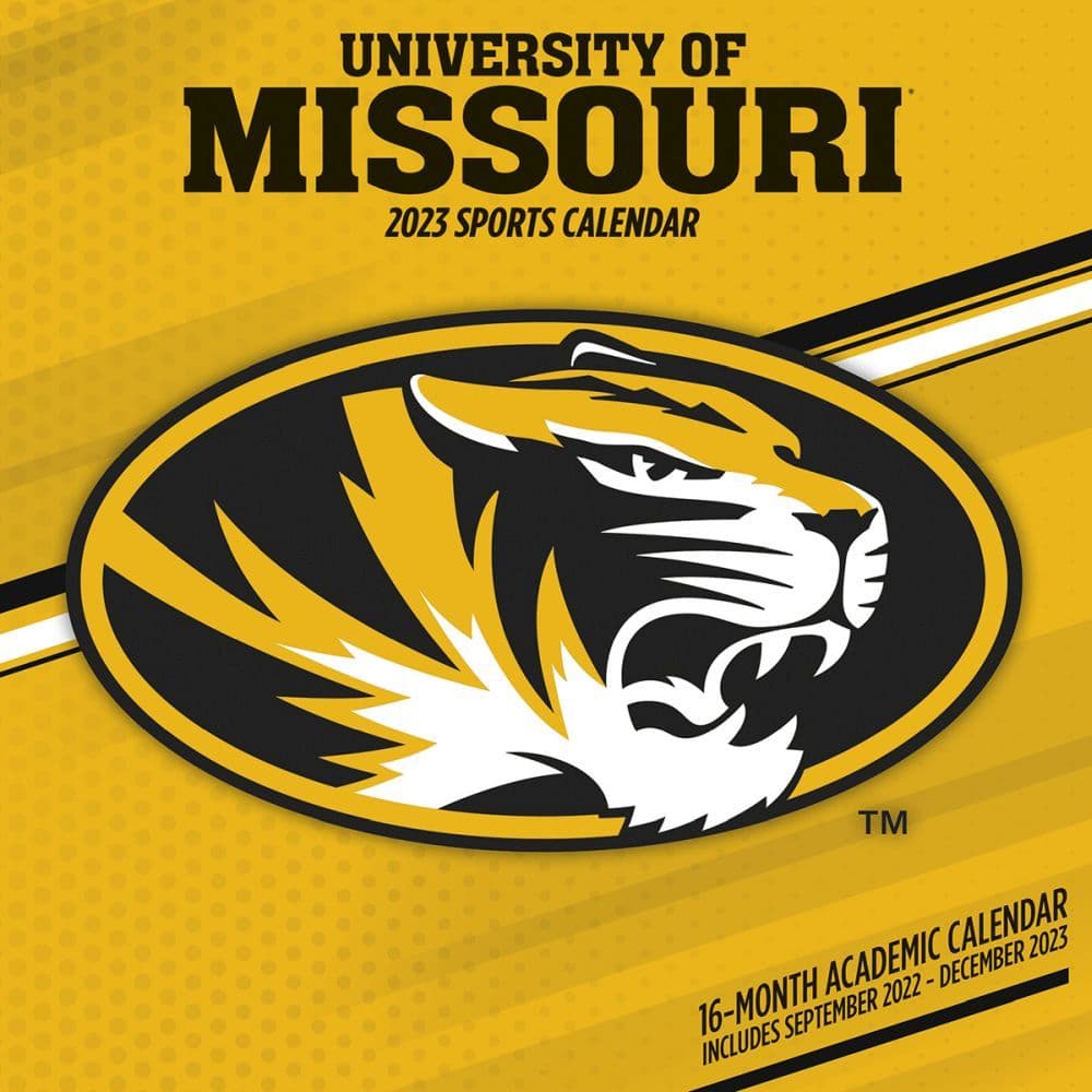 Missouri Tigers 2023 Wall Calendar