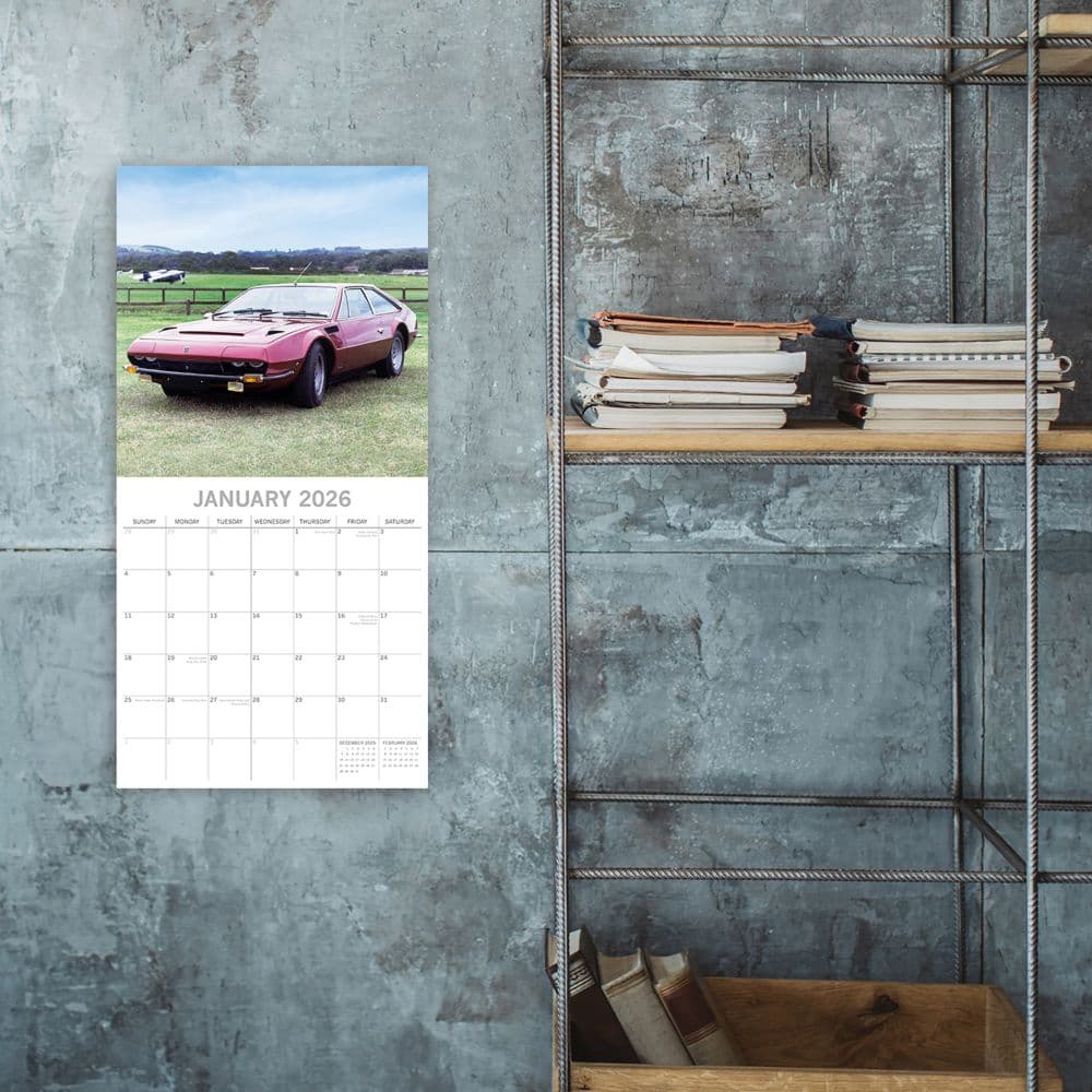 Lamborghini 2026 Wall Calendar Second Alternate Image