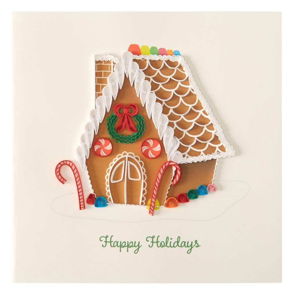 Gingerbread House Christmas Card First Alternate Image width=&quot;1000&quot; height=&quot;1000&quot;