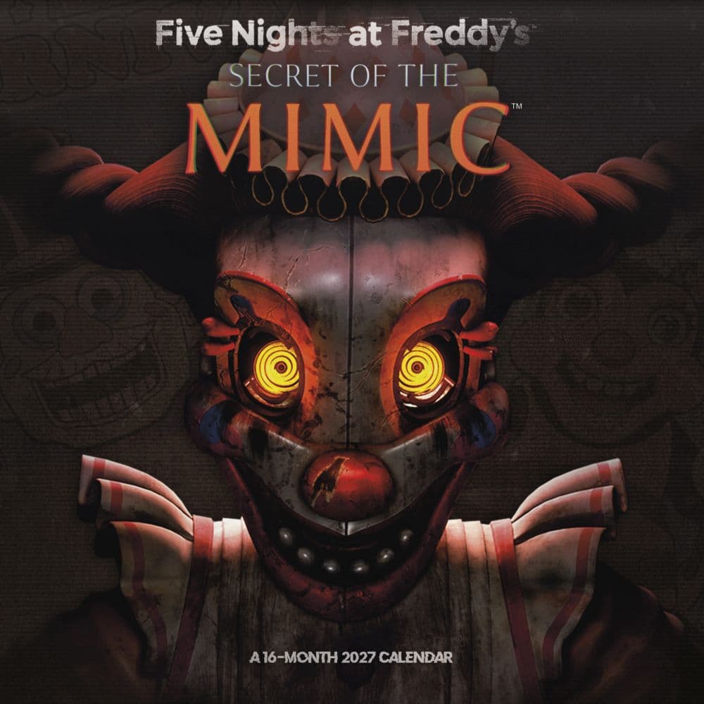 Five Nights at Freddys 2027 Wall Calendar Main Product Image