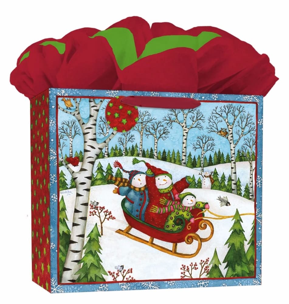 Holiday Inspirations Extra Large GoGo Gift Bag by Debi Hron