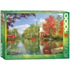image Lakeside Reflection By Dominic Davison 1000 Piece Puzzle Main Image