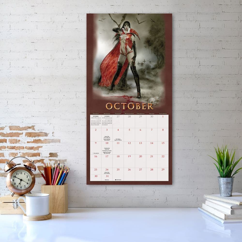 Royo Fantasy Art 2022 Wall Calendar - Calendars.com