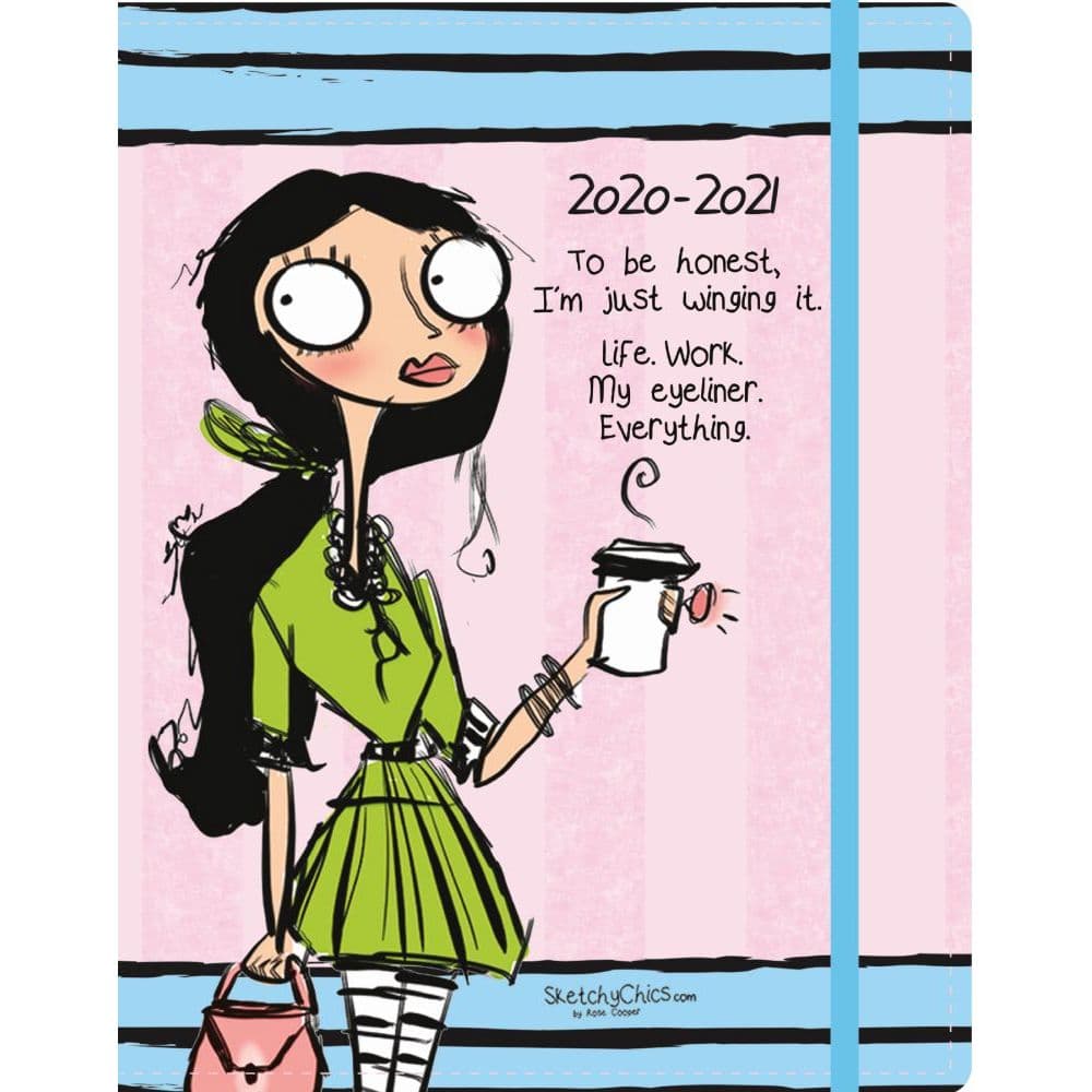 Sketchy Chics Monthly Planner