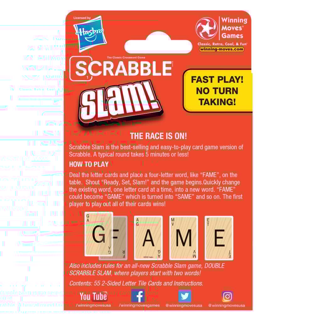 Scrabble Slam Card Game First Alternate Image