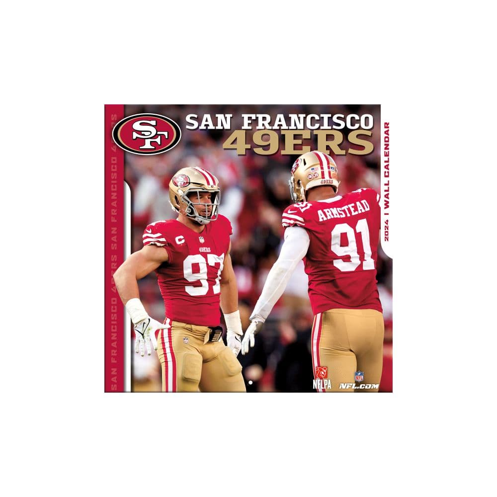 NFL San Francisco 49ers 2024 Mini Wall Calendar