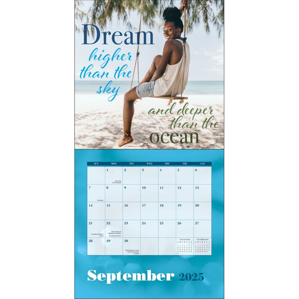Black Girl Magic 2025 Wall Calendar Fourth Alternate Image width=&quot;1000&quot; height=&quot;1000&quot;
