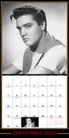 image Elvis Presley 2024 Wall Calendar with Poster Alt6