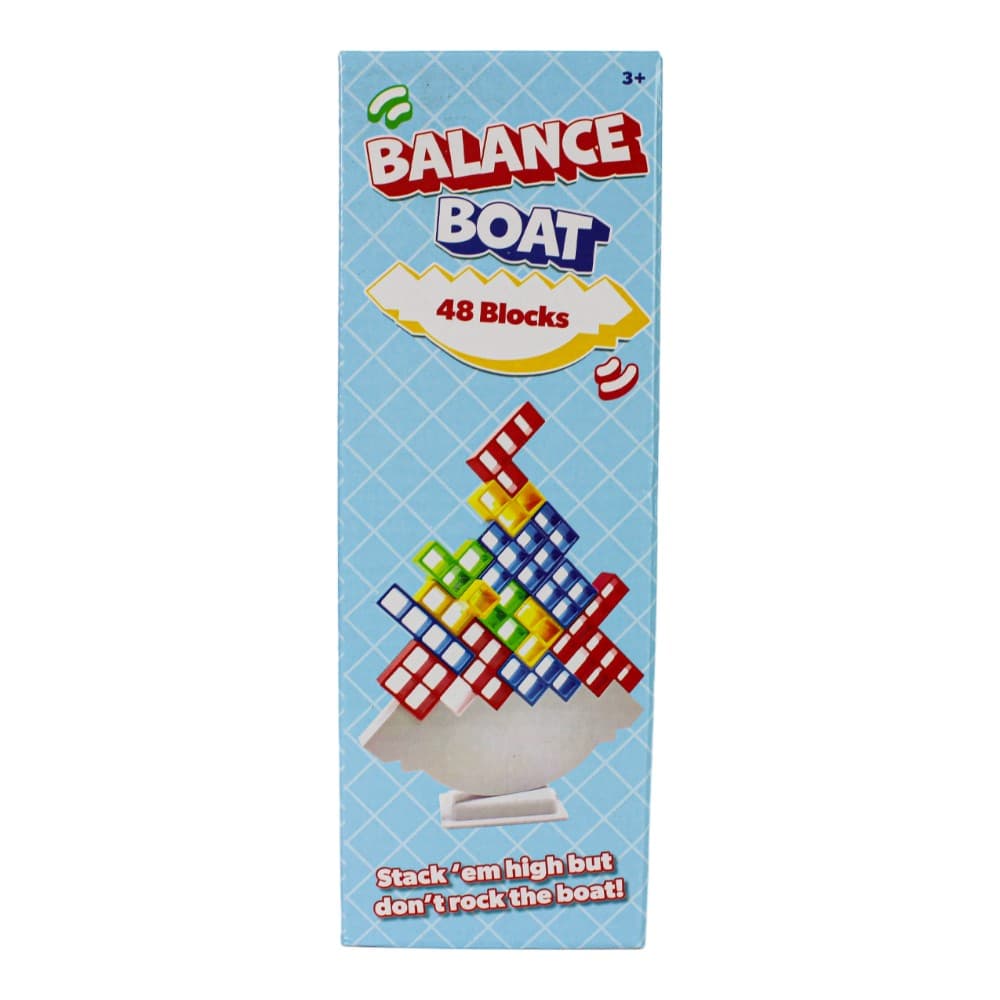 Balance Boat Blocks Game (48 blocks) main image