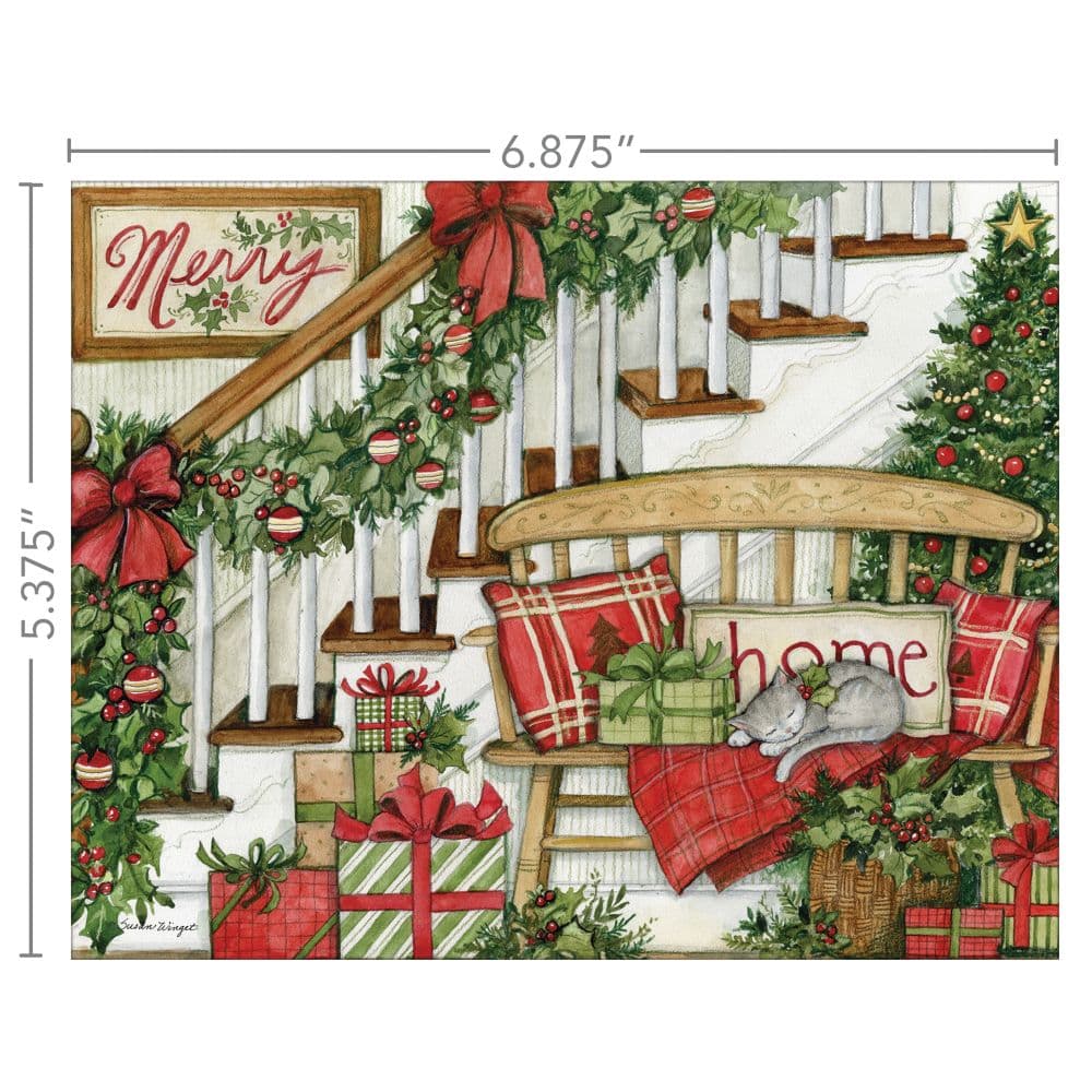 Deck The Halls Boxed Christmas Cards Fifth Alternate Image