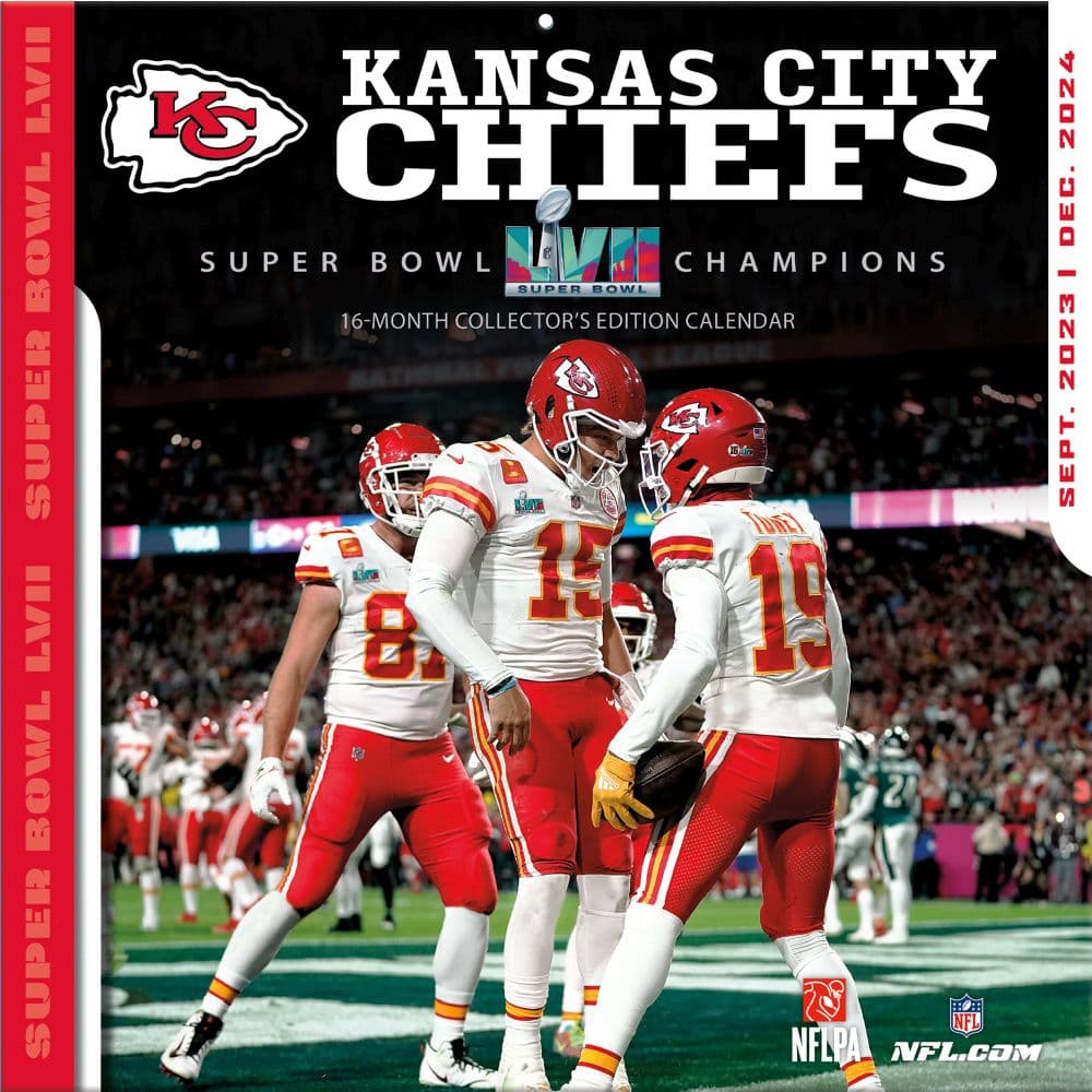 NFL Kansas City Chiefs 2024 Wall Calendar
