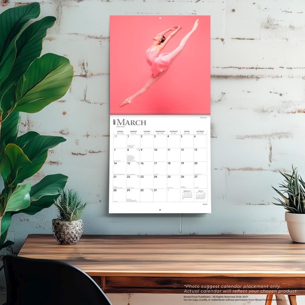 Ballet 2027 Wall Calendar Fourth Alternate Image