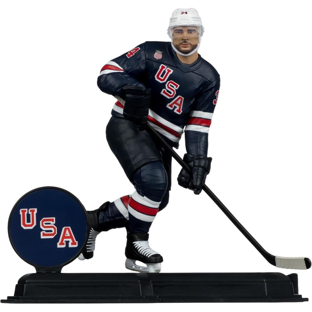 Team USA Auston Matthews 7-Inch Hockey Figure First Alternate Image