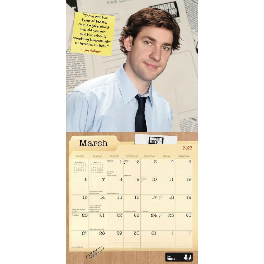 The Office Calendar 2022 The Office 2022 Mini Wall Calendar - Calendars.com