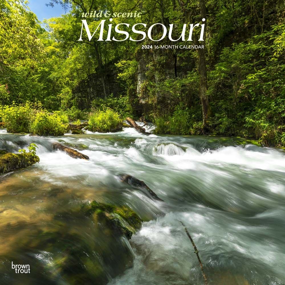 Missouri Wild and Scenic 2024 Wall Calendar Main Product Image width=&quot;1000&quot; height=&quot;1000&quot;