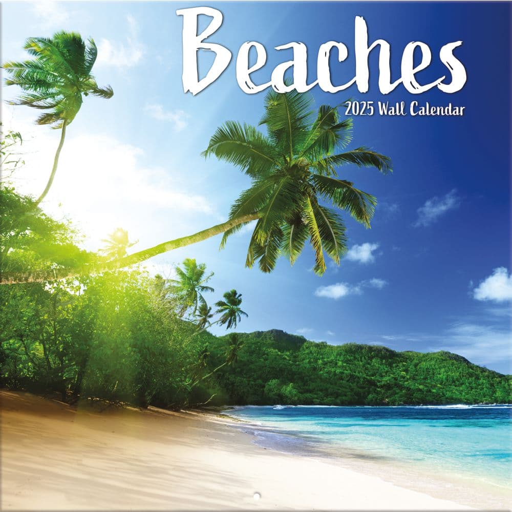 Beaches 2025 Wall Calendar - Calendars.com