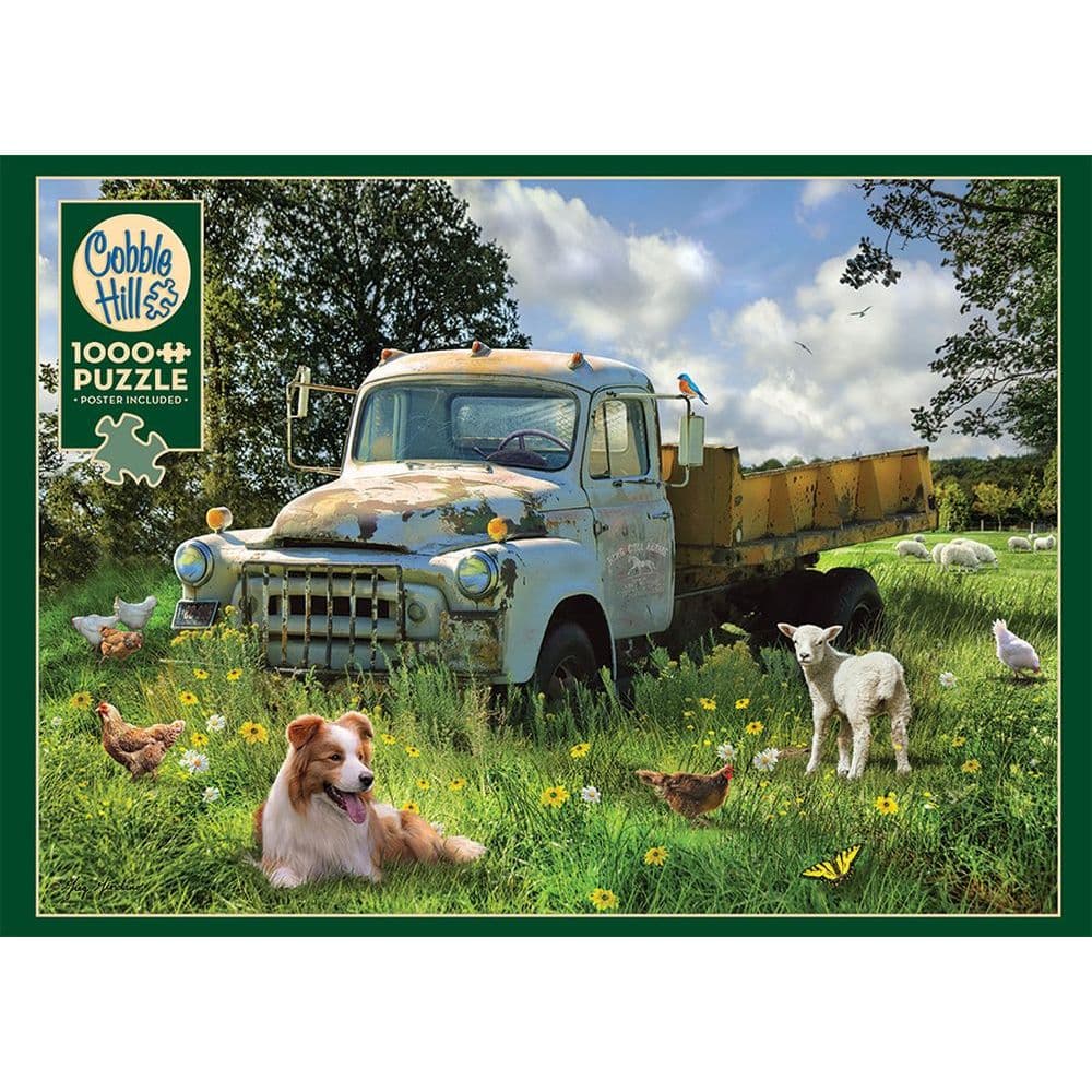 Sheep Field 1000 Piece Puzzle