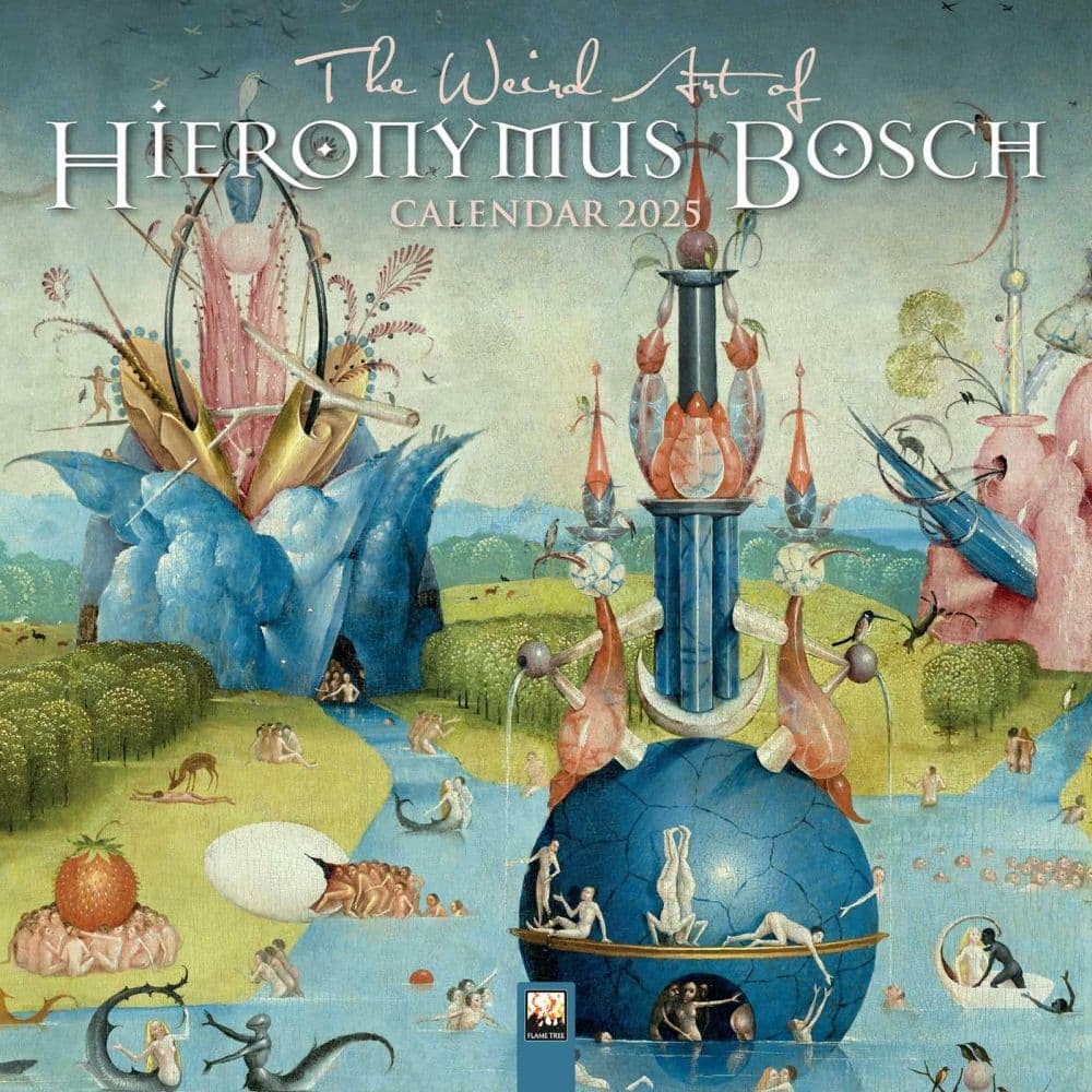 Bosch Weird Art 2025 Wall Calendar