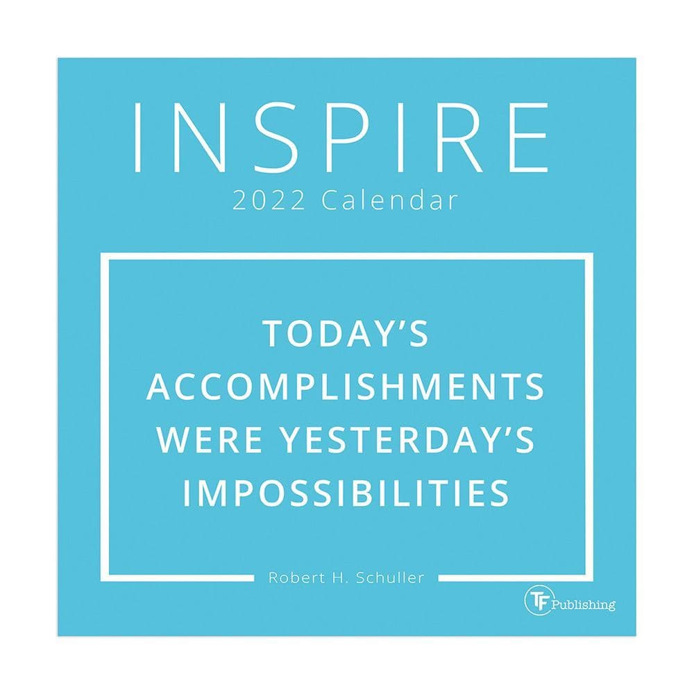 Inspire 2022 Mini Wall Calendar