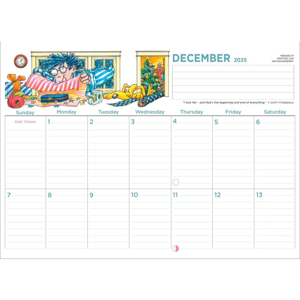 Family Organizer 2026 Wall Calendar Third Alternate Image