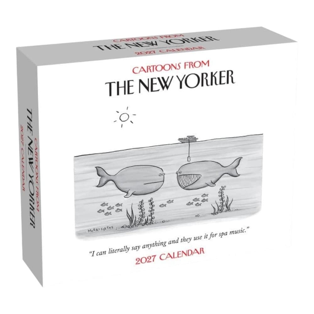 New Yorker Cartoons 2027 Desk Calendar Main Product Image