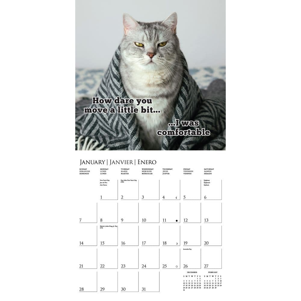 Nuthin But Trouble 2024 Wall Calendar Second Alternate Image width=&quot;1000&quot; height=&quot;1000&quot;