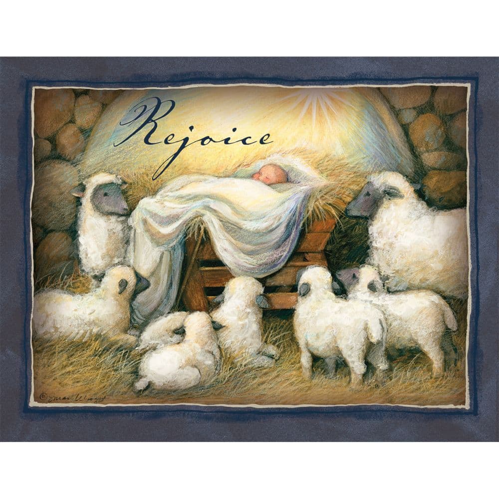 Rejoice Boxed Christmas Cards by Susan Winget First Alternate Image
