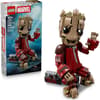 image LEGO Marvel Ravager Jumpsuit Groot Building Set Main Product Image