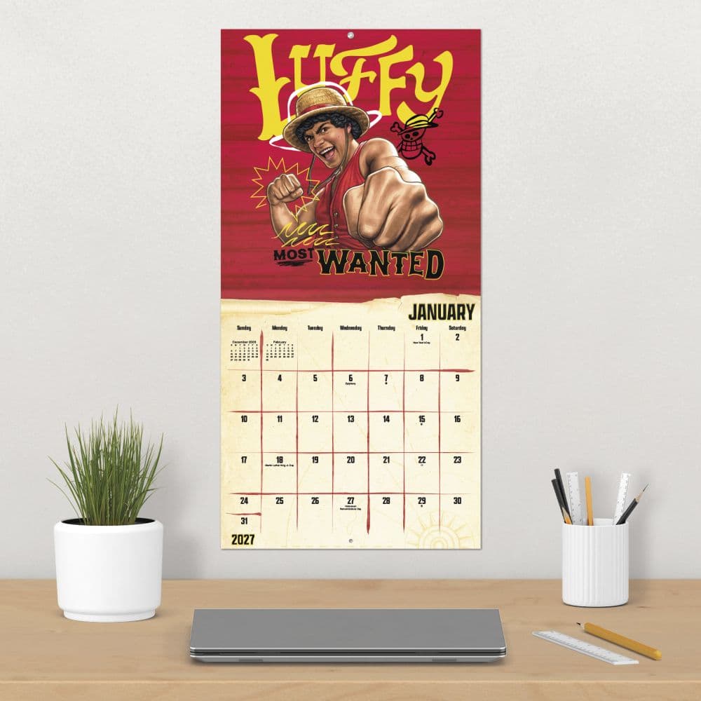 One Piece Live Action 2027 Wall Calendar Fourth Alternate Image