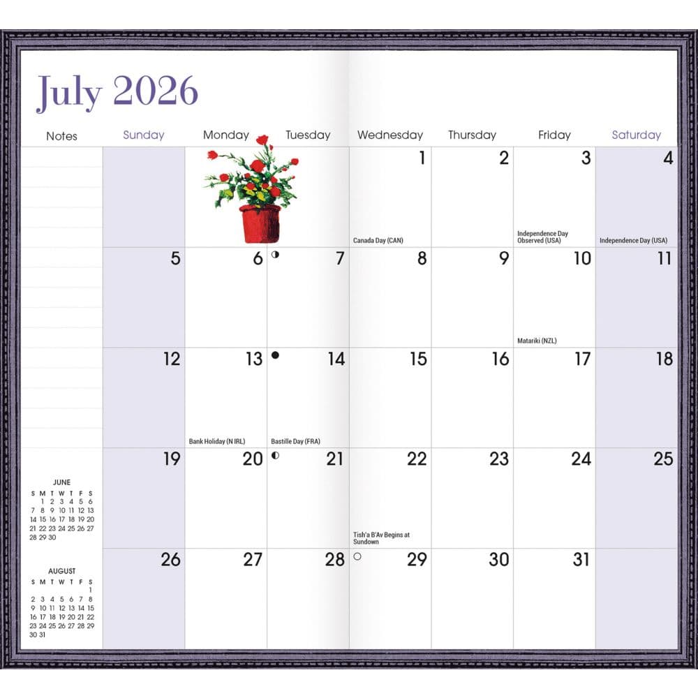 Wysocki Americana 2 Year 2026 Pocket Planner Third Alternate Image