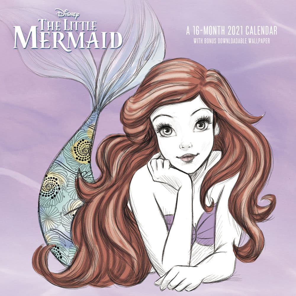 The Little Mermaid 30th Wall Calendar