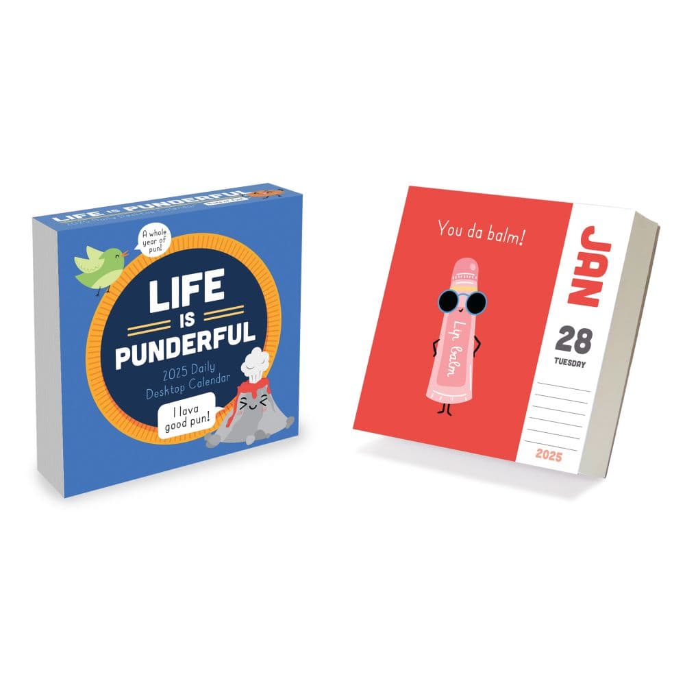 Puns of Fun 2025 Desk Calendar