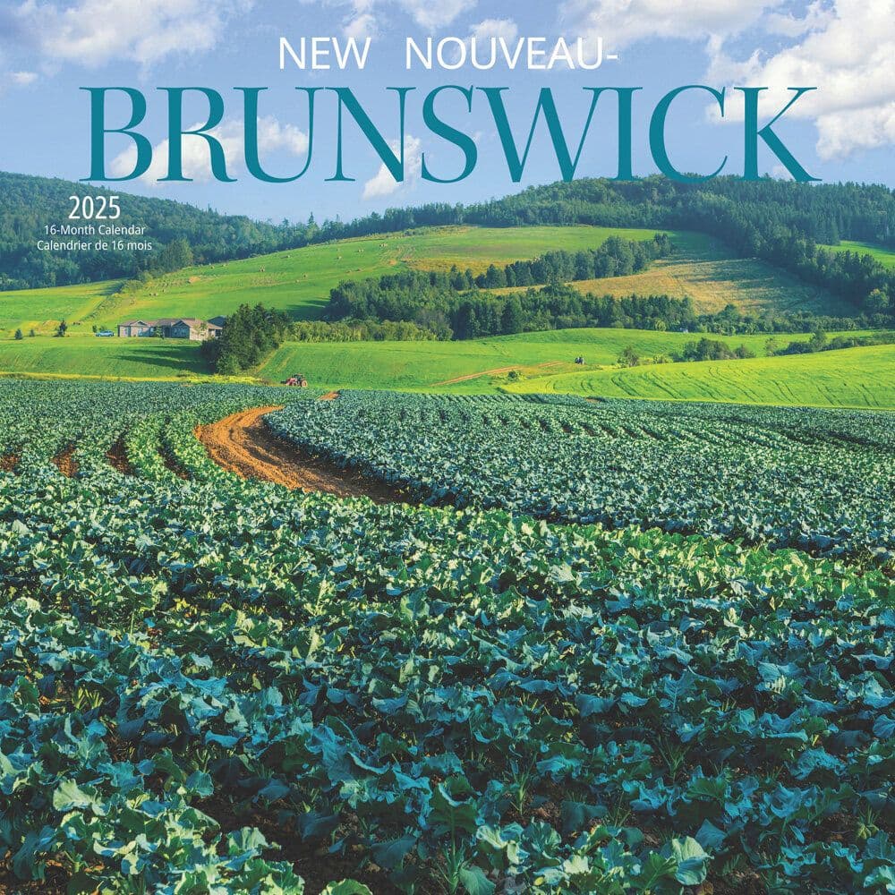 New Brunswick French 2025 Wall Calendar Main Image