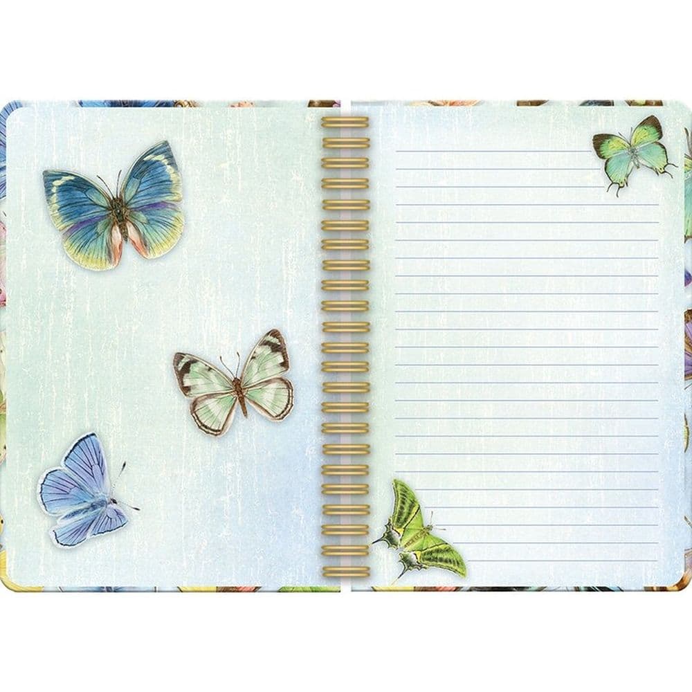 Butterflies Spiral Journal Second Alternate Image