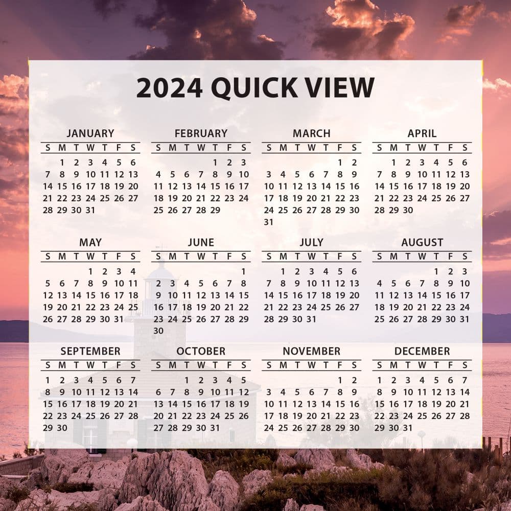 Lighthouses 2024 Desk Calendar Fourth Alternate Image width=&quot;1000&quot; height=&quot;1000&quot;