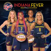 image Indiana Fever 2026 Wall Calendar Main Product Image