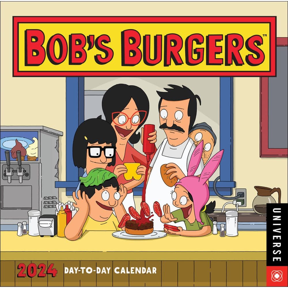 Bobs Burgers 2025 Desk Calendar