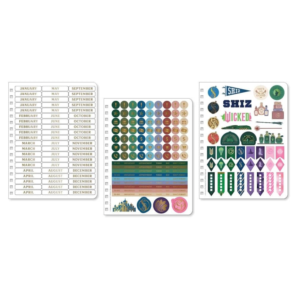 Wicked Shiz University Undated Planner Second Alternate Image