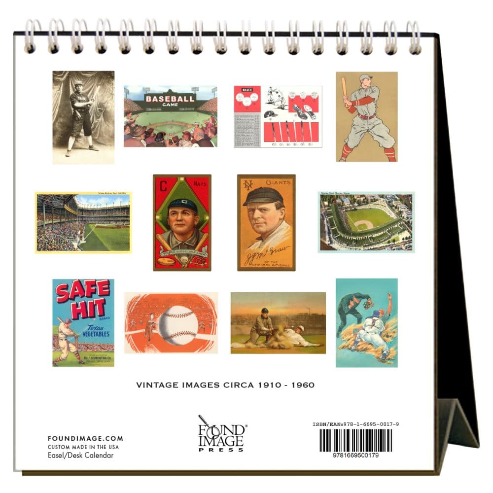 Baseball 2023 Easel Calendar - Calendars.com