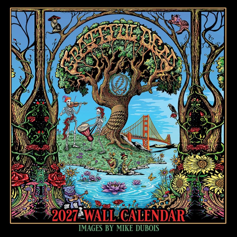 Grateful Dead 2027 Wall Calendar