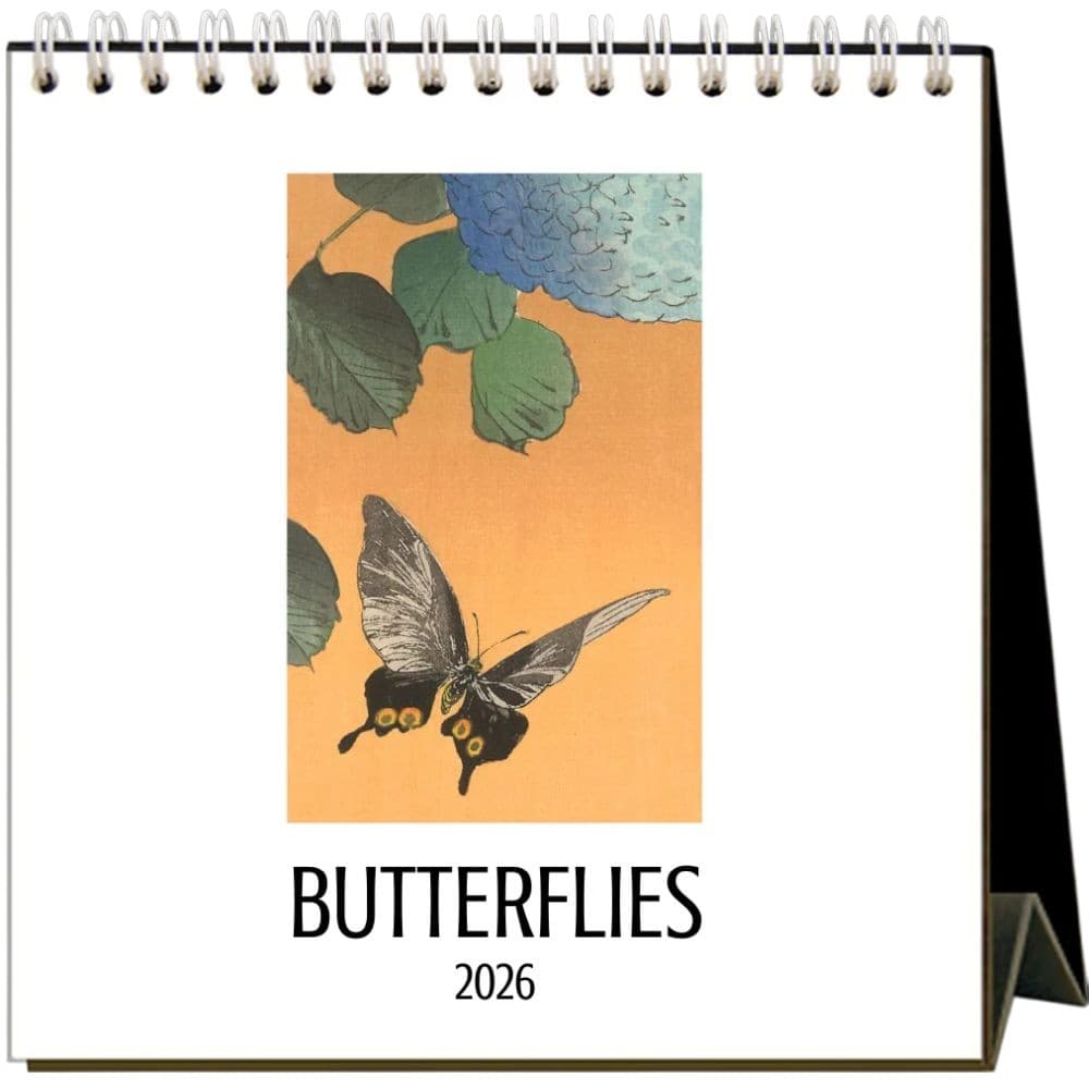 Butterflies 2026 Easel Desk Calendar Main Product image