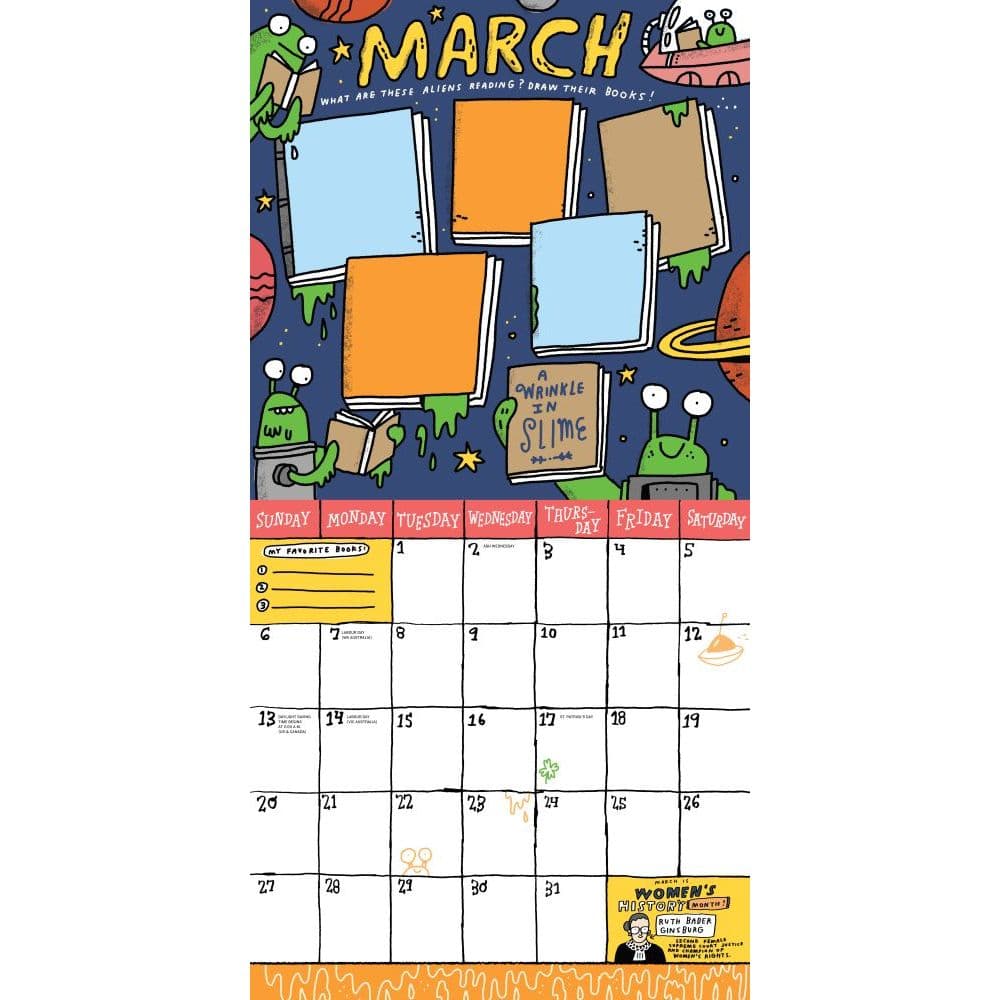 The Kids Awesome 2022 Activity Wall Calendar - Calendars.com