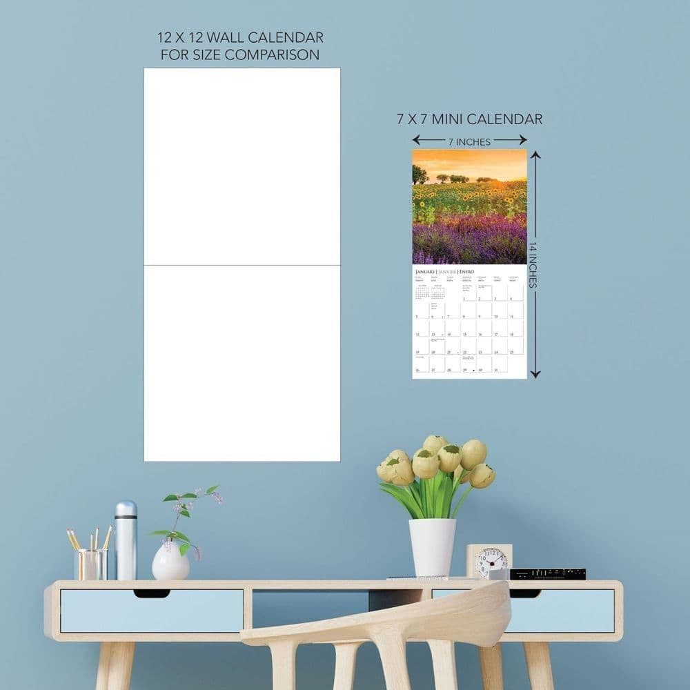 Provence 2025 Mini Wall Calendar Sixth Alternate Image