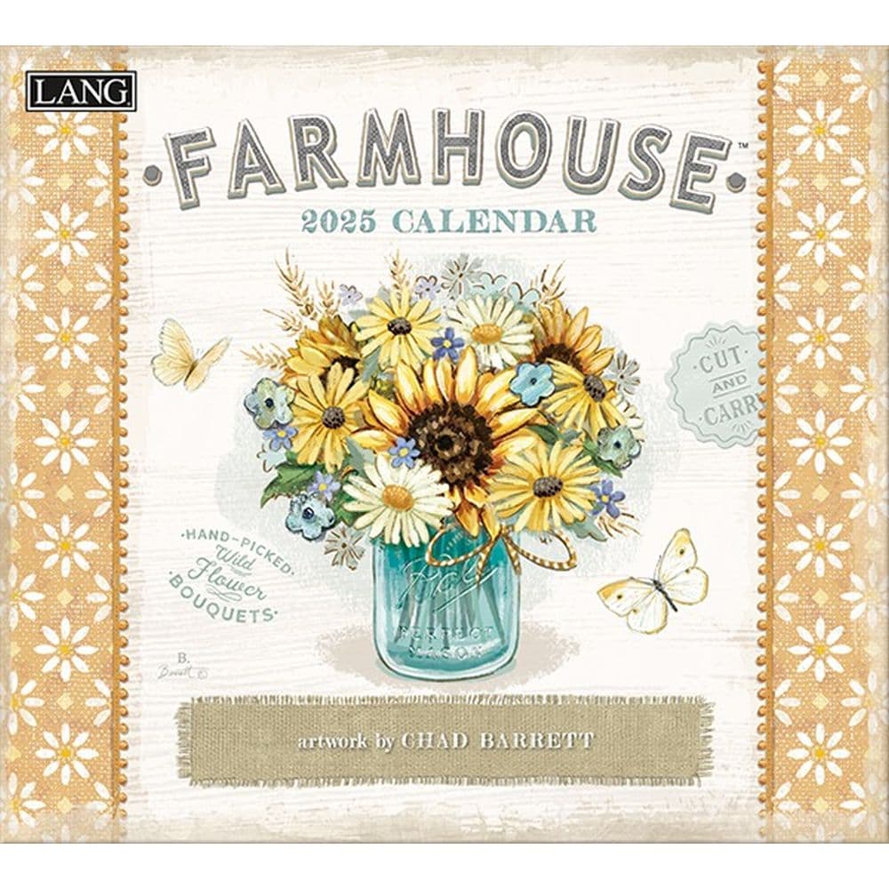 Farmhouse by Chad Barrett 2025 Wall Calendar Main Product Image width=&quot;1000&quot; height=&quot;1000&quot;