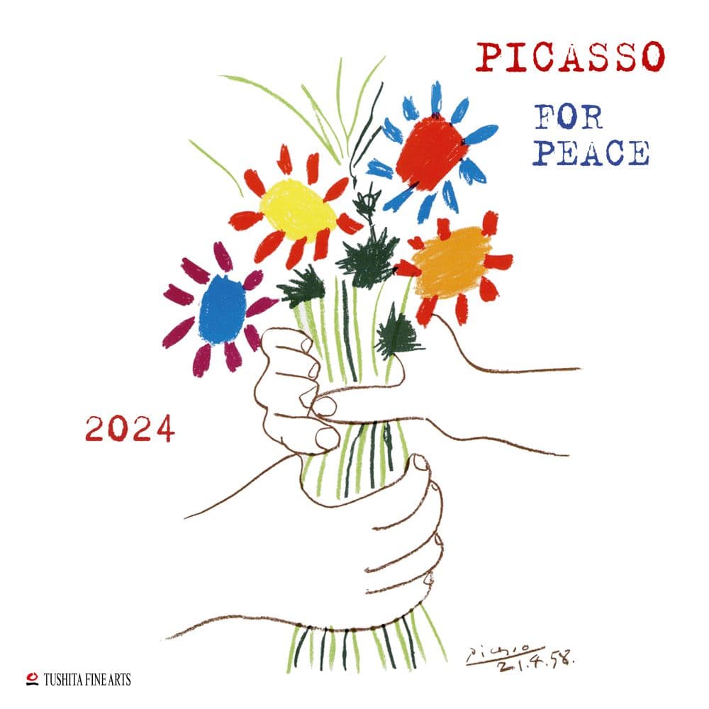 Picasso For Peace 2024 Wall Calendar