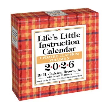 Lifes Little Instruction Calendar 2026 Desk Calendar