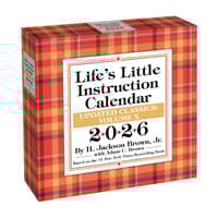 image Lifes Little Instruction Calendar 2026 Desk Calendar Main Image