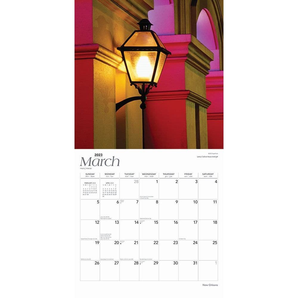 New Orleans 2023 Wall Calendar - Calendars.com